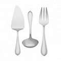Waterford Crystal Powerscourt Stainless 3 Piece Serving Set